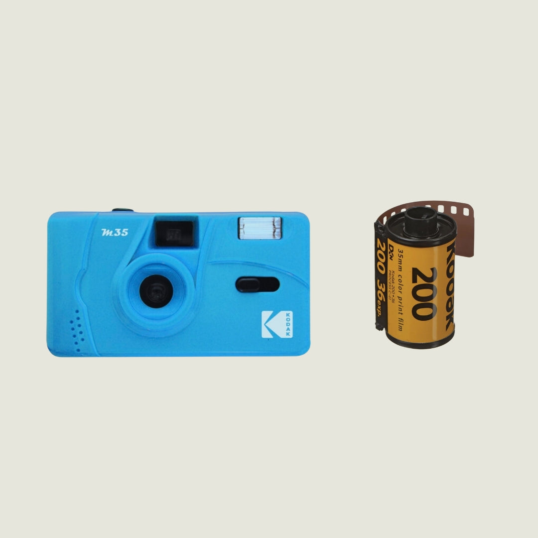 Kodak M35 Film Camera (Cerulean Blue)